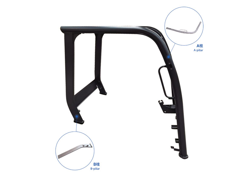 護(hù)頂架總成（側(cè)視圖）